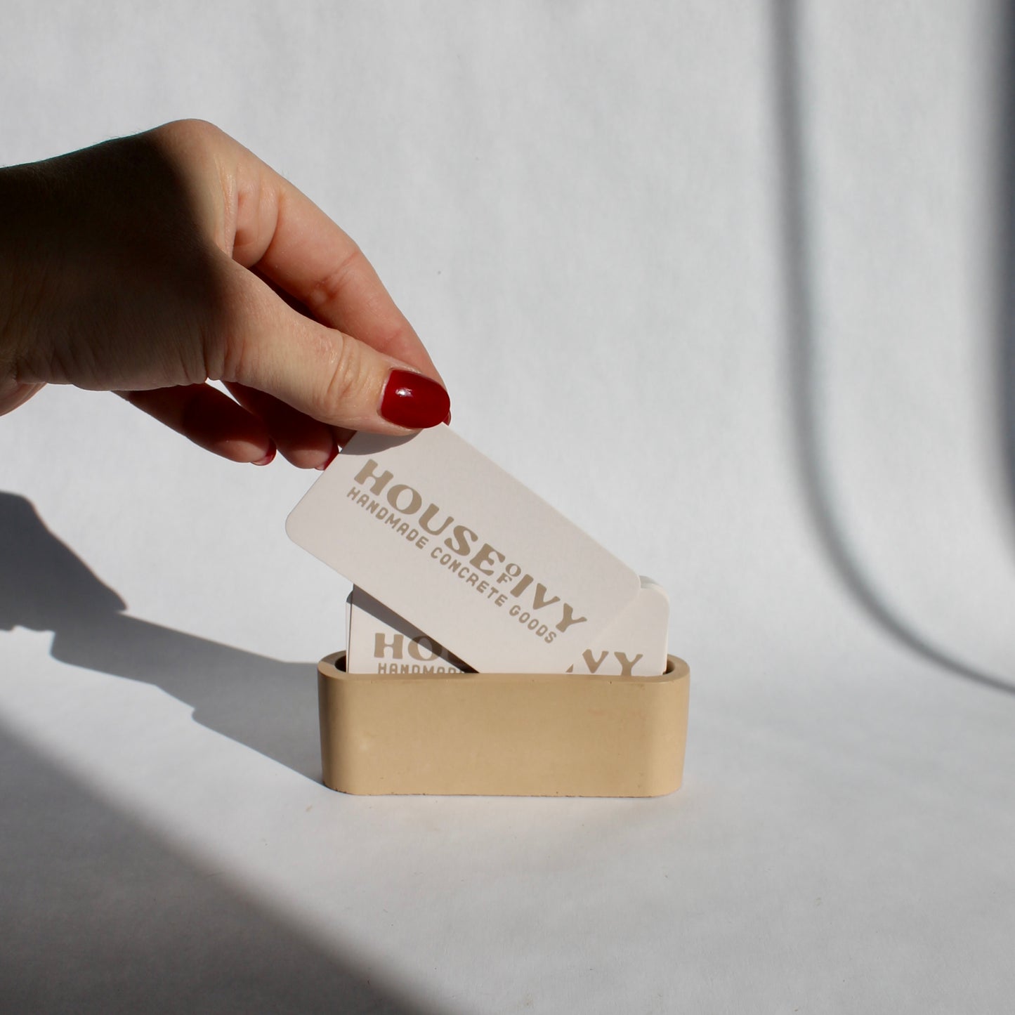 House Business Card Holder