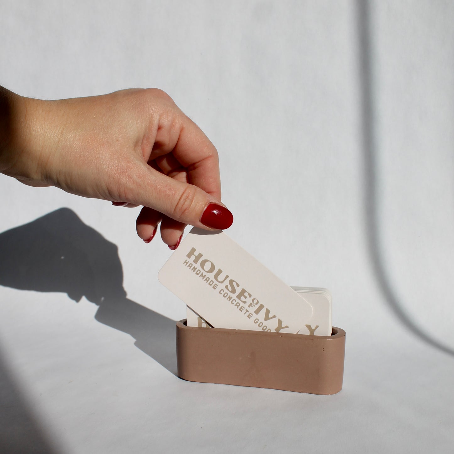 House Business Card Holder