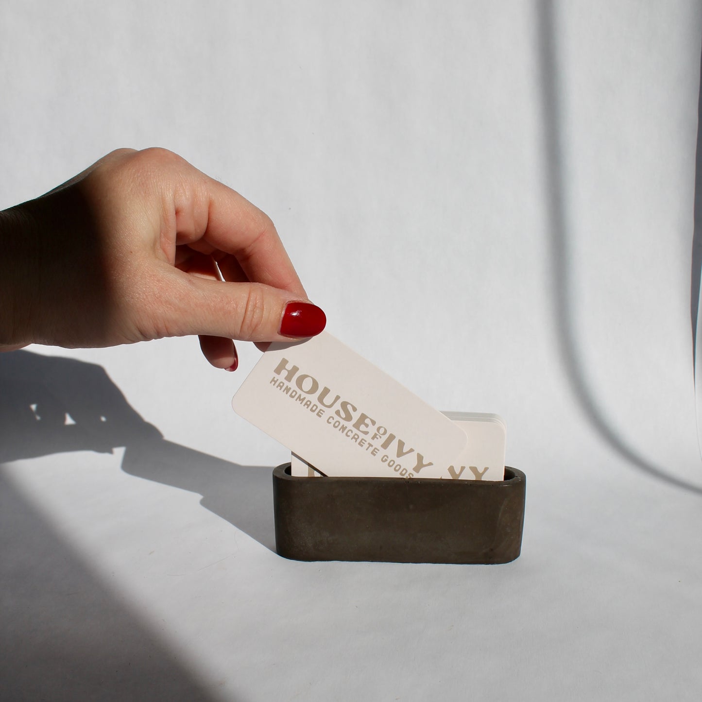 House Business Card Holder