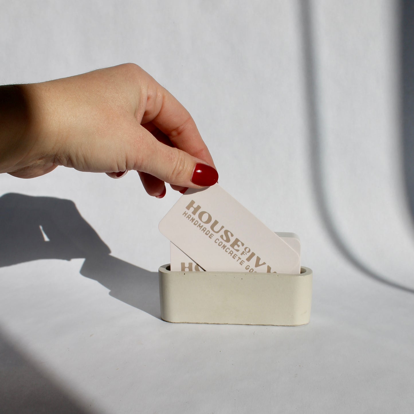 House Business Card Holder