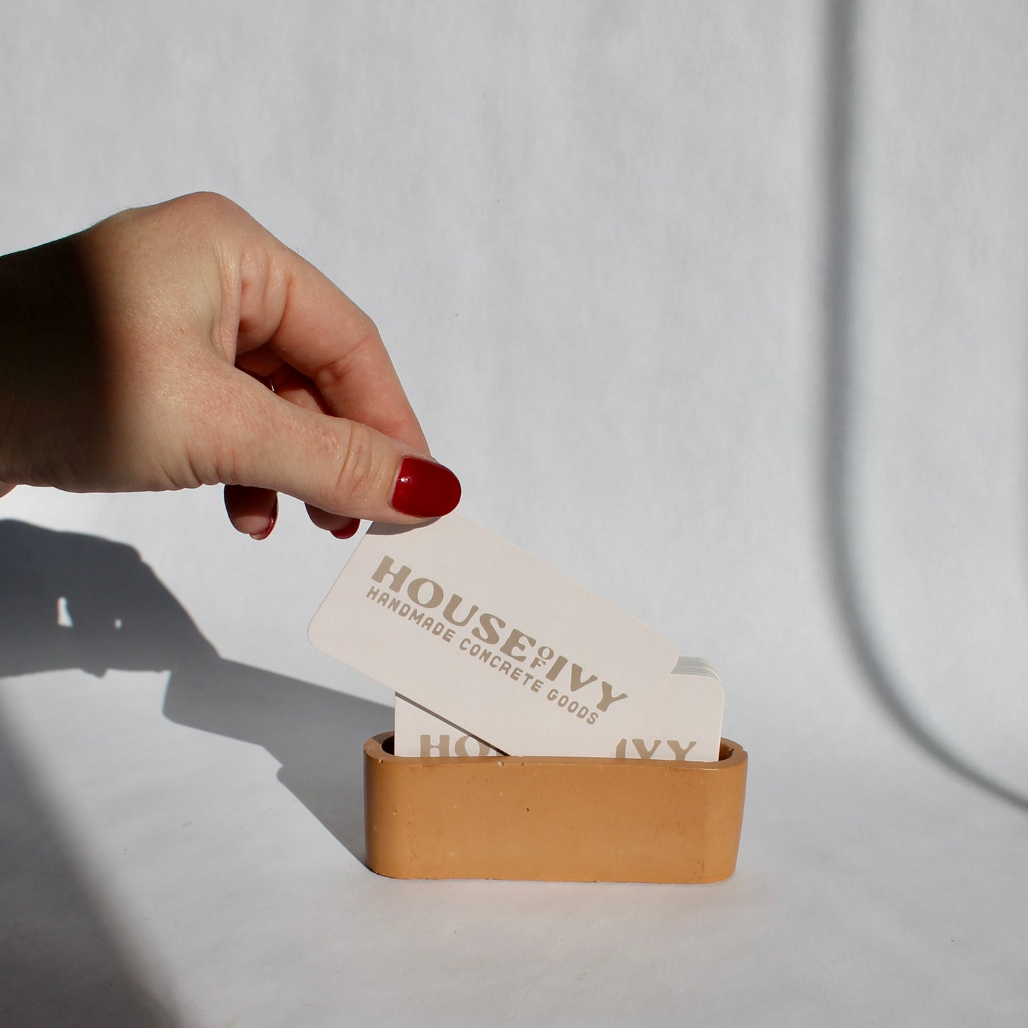 House Business Card Holder