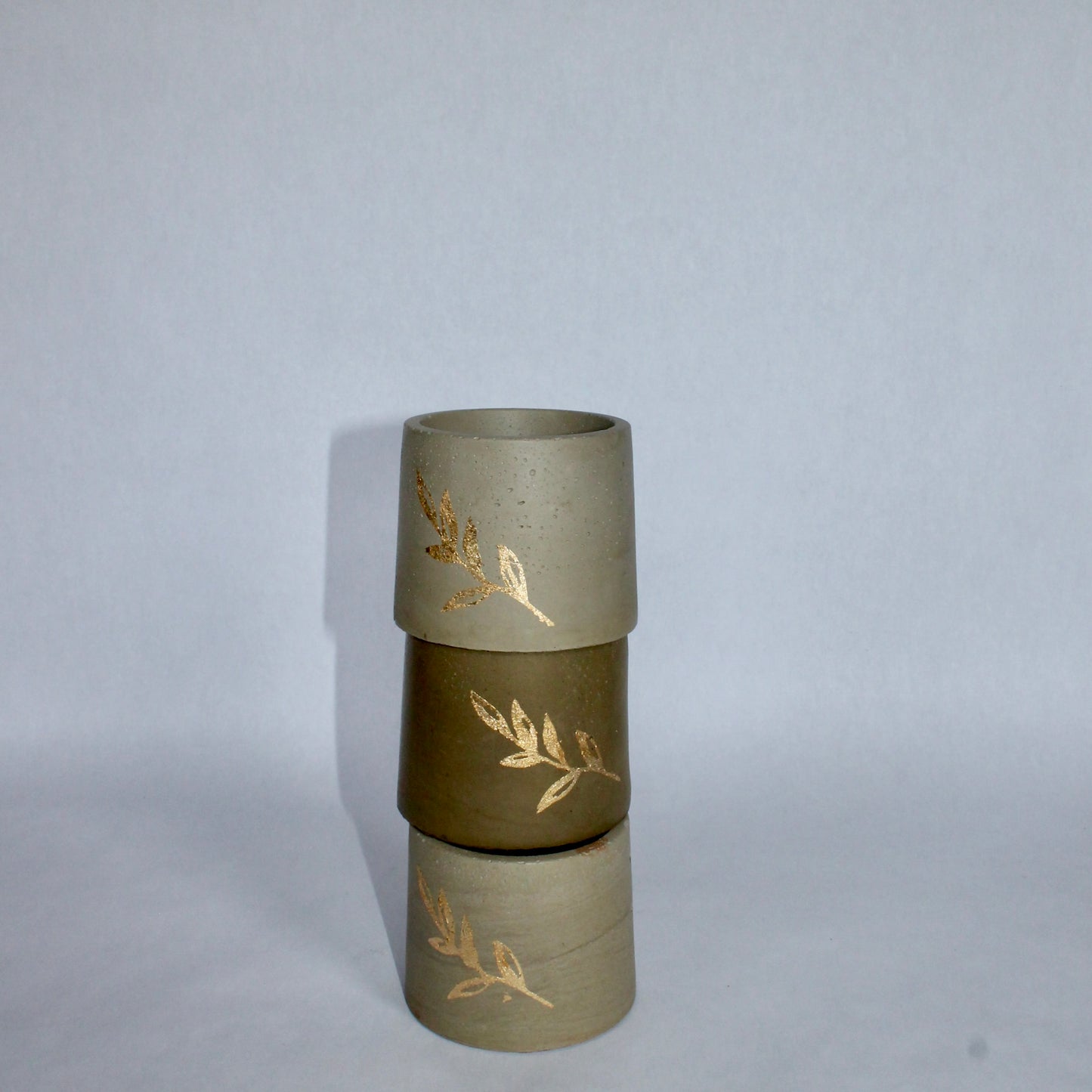 Warehouse Sale Sage Gold Plant Pot