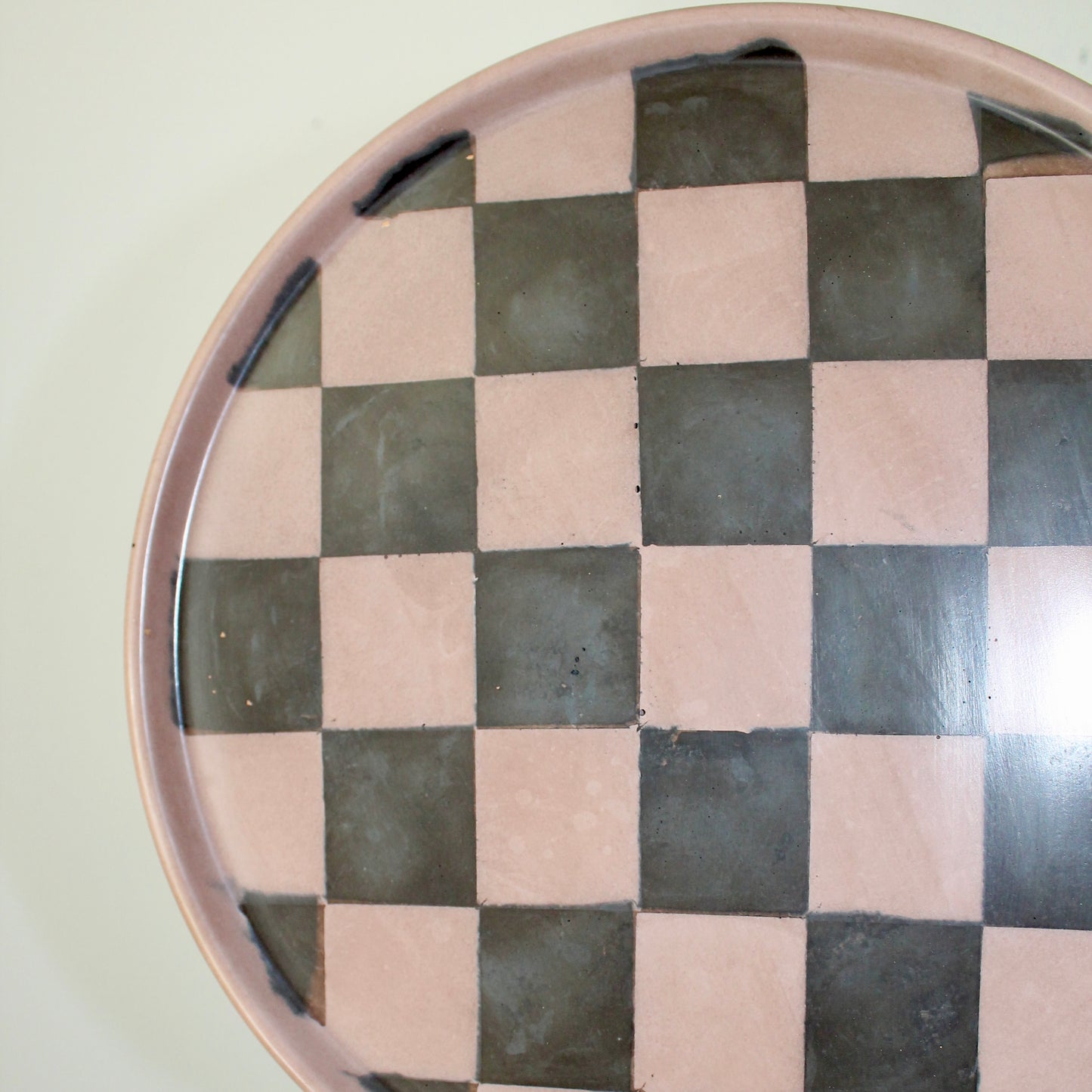 Checkered Arlo Tray