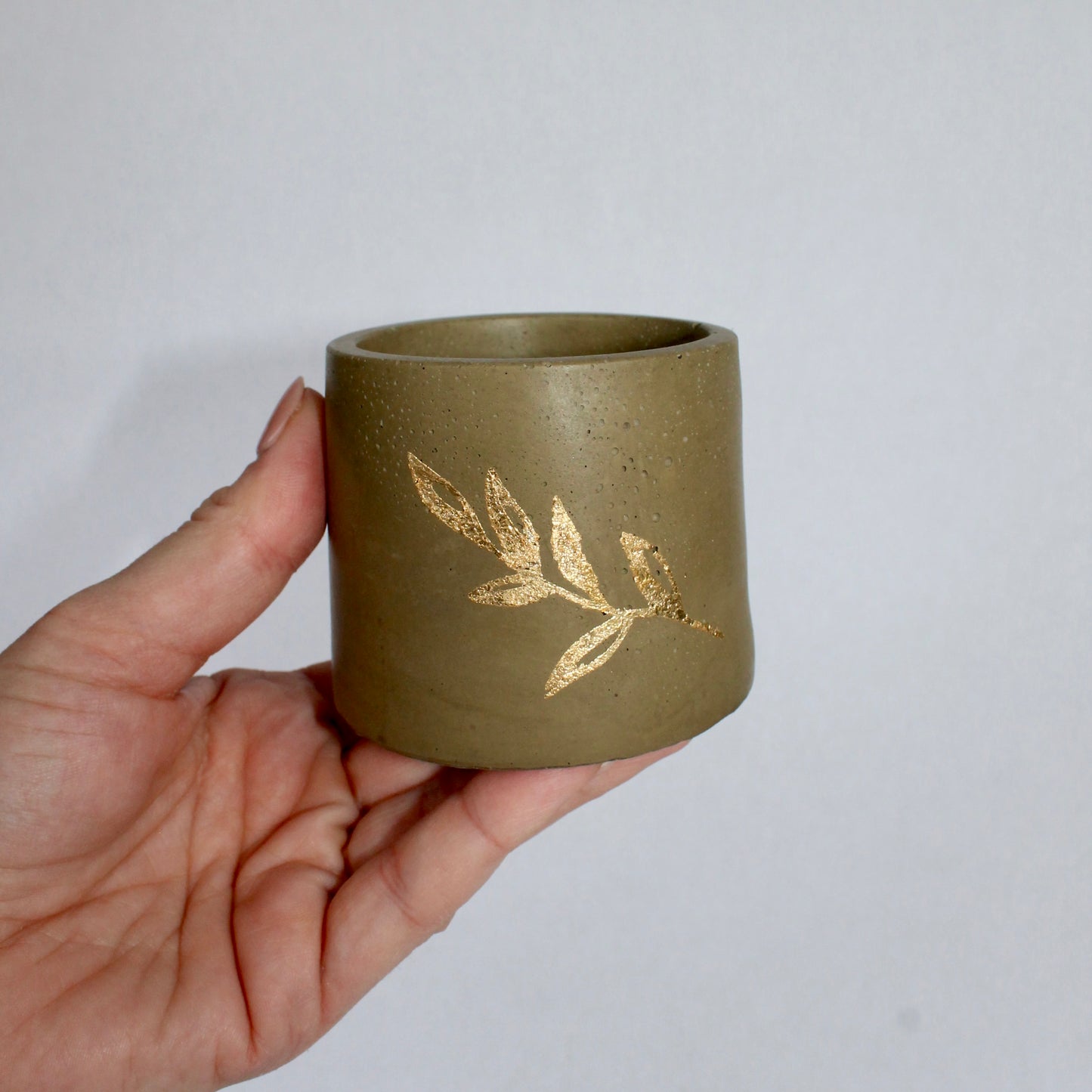 Warehouse Sale Cargo Gold Plant Pot