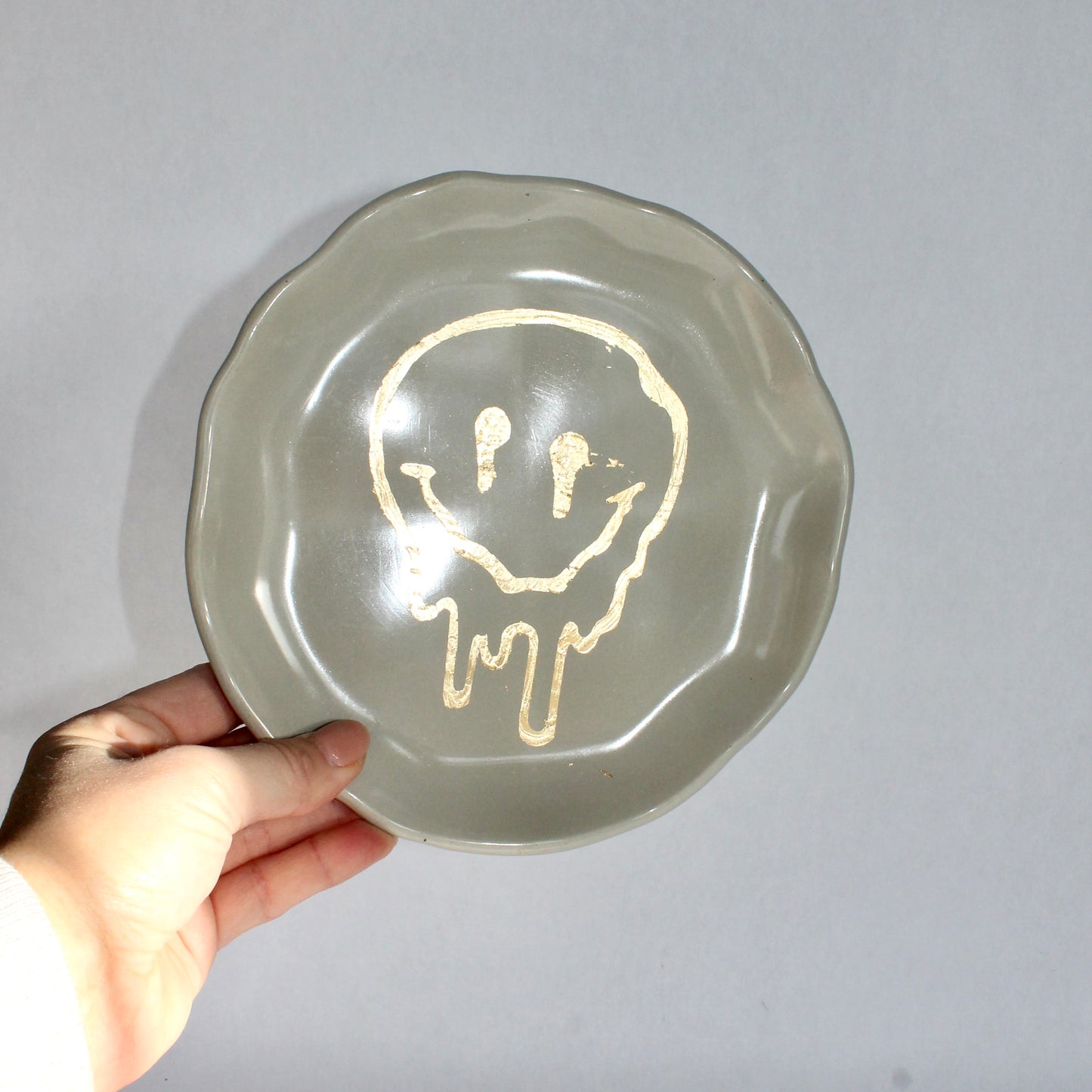 Warehouse Sale Drippy Smiley Face Tray