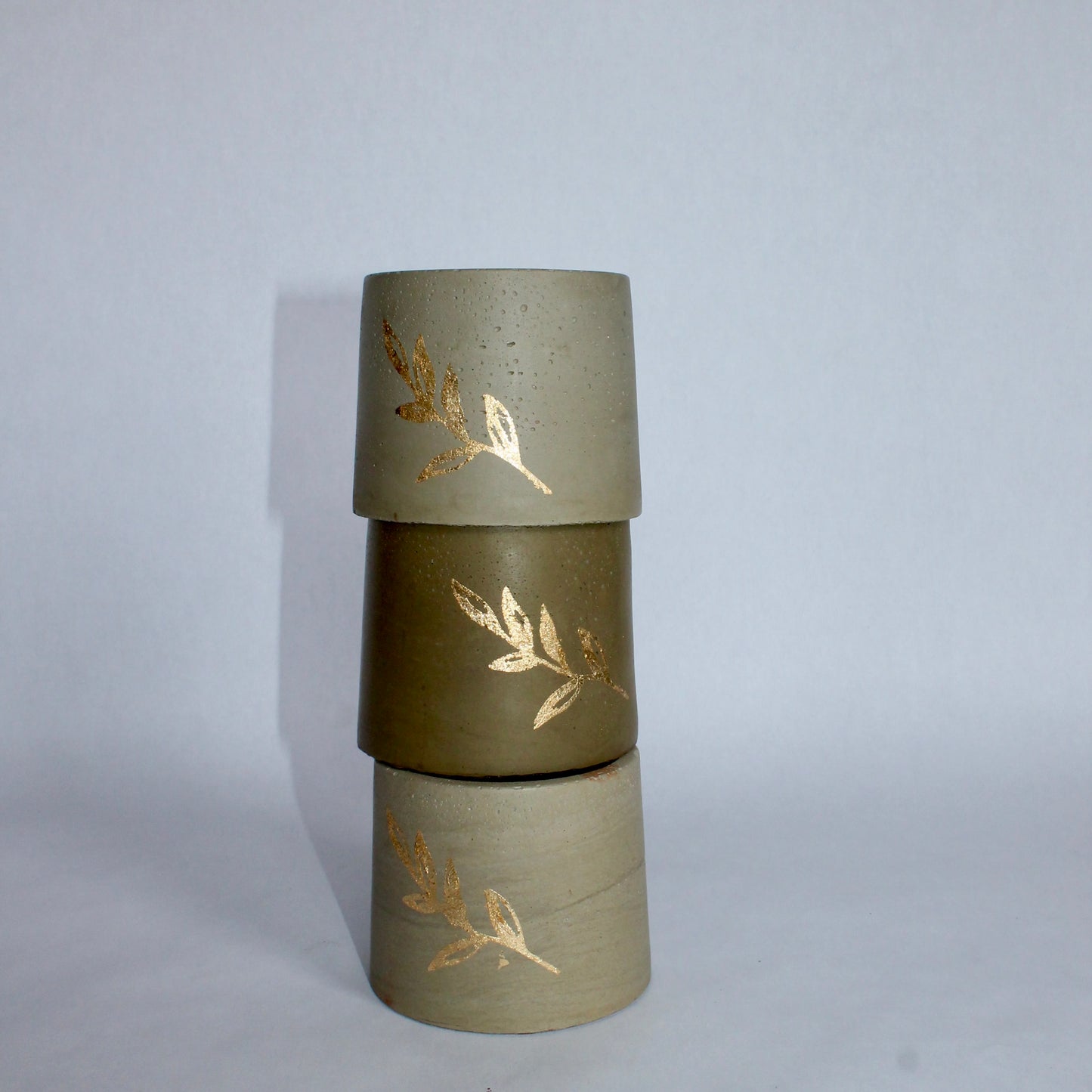 Warehouse Sale Cargo Gold Plant Pot