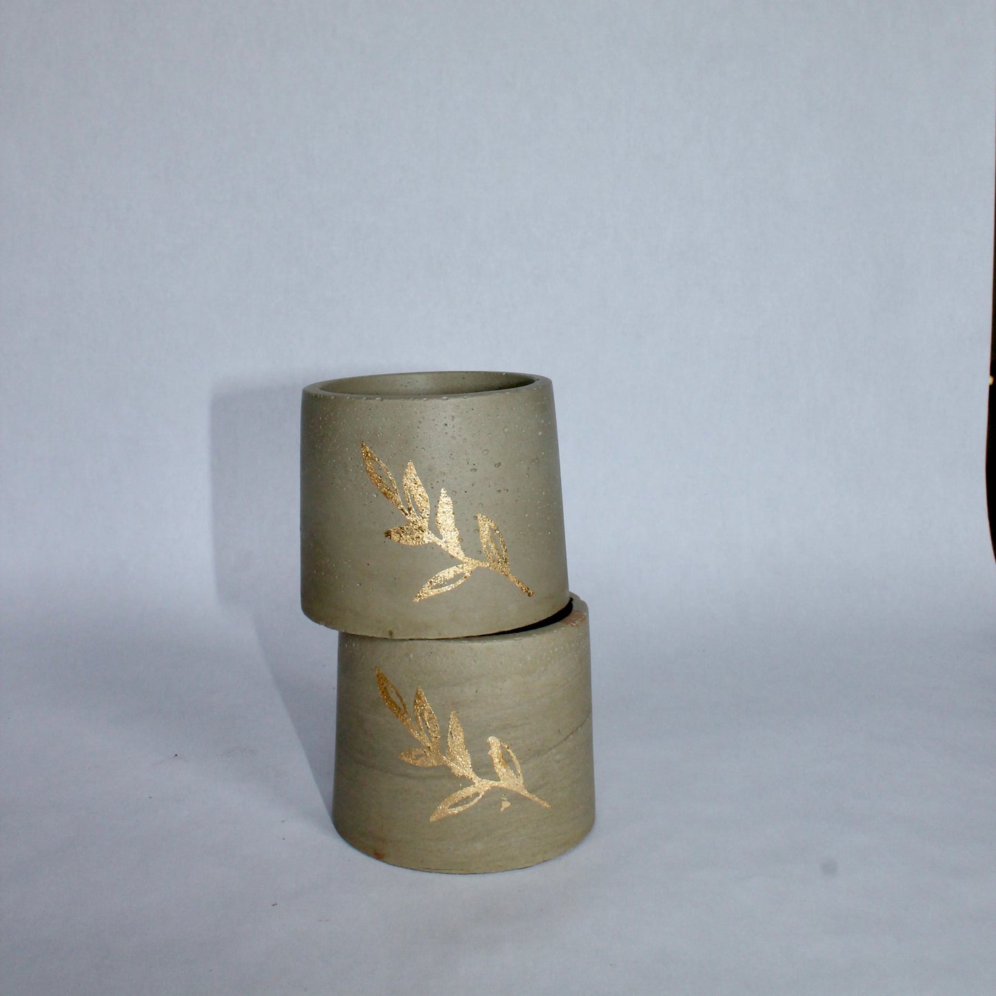 Warehouse Sale Sage Gold Plant Pot