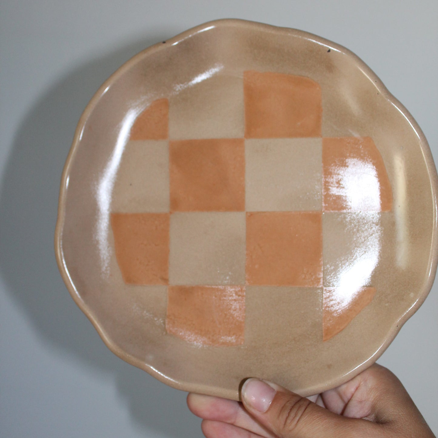 Warehouse Sale Checkered Clearwater Tray