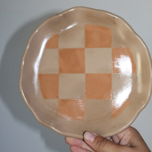 Warehouse Sale Checkered Clearwater Tray