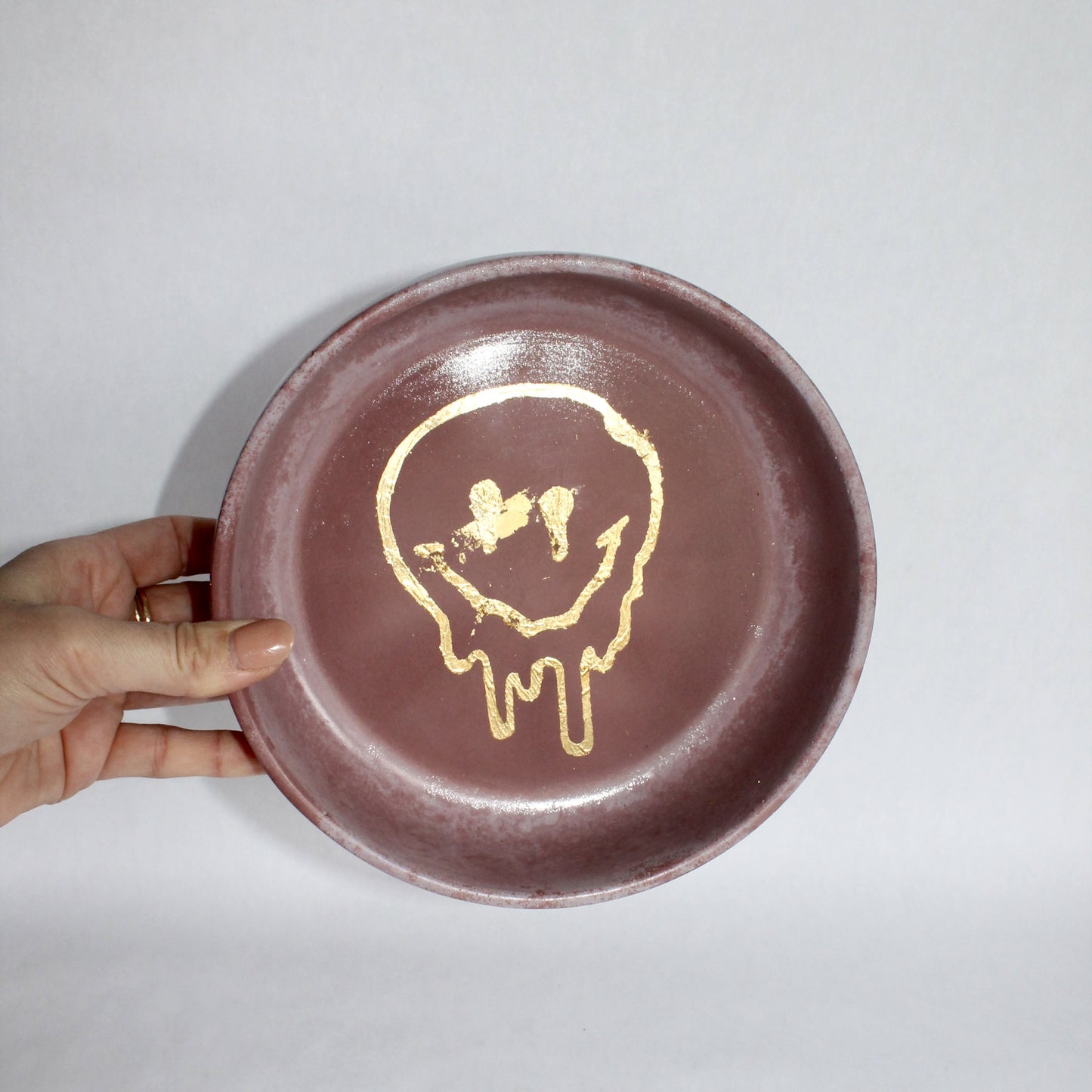 Warehouse Sale Drippy Smiley Face Bowl