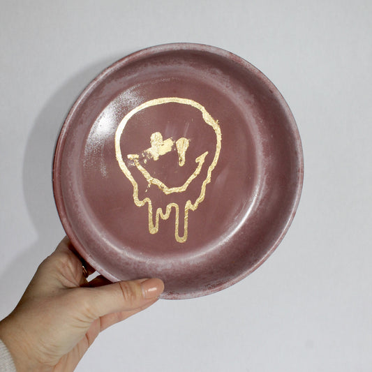 Warehouse Sale Drippy Smiley Face Bowl