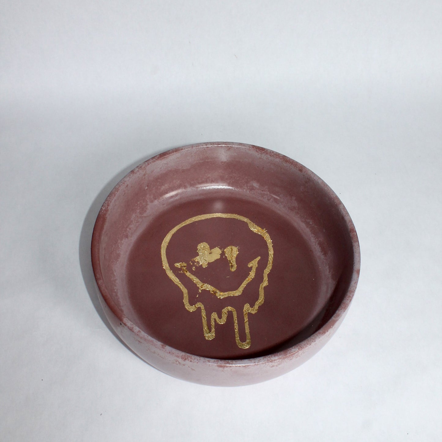 Warehouse Sale Drippy Smiley Face Bowl